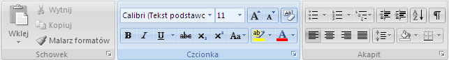 grupa czcionka