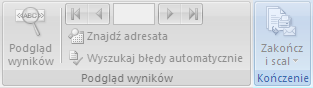 grupa kończenie