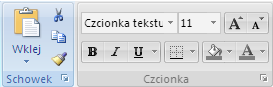 grupa schowek